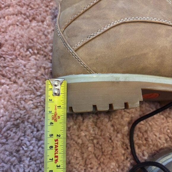 Lugz Women’s Waurod-265 Lace Up Ankle Boot Light Golden Wheat Sz 9 - C23AR-11/20 - Picture 7 of 7